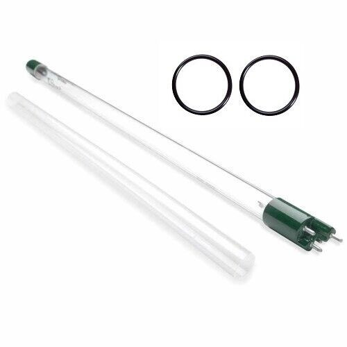 LSE Lighting Combo Kit – S410RL-HO UV Bulb + QS-410 Quartz Sleeve With O-Rings For Sterilight Systems