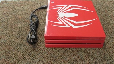 Sony PlayStation 4 Pro Spiderman Edition/Console Only 1TB (CUH-7115B)