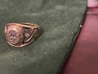 From The Citadel: Ladies Miniature Ring. Size 6.25. Made of 10k Yellow Gold — photo 3