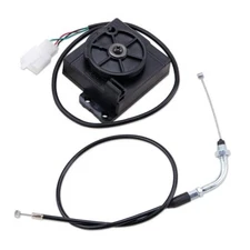  1Pcs Universal Throttle Control Kit Motorcycle Throttle Cable for Electric 