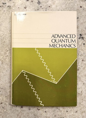#ad #ad Vintage 1967 Advanced Quantum Mechanics 1st by Sakurai HCDJVG Ex Lib $74.00