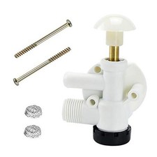 385314349 RV Toilet Water Valve Kit Replacement for Pedal Flush Toilets for