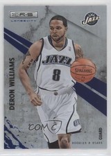 2010-11 Panini Rookies & Stars Longevity Sapphire 9/25 Deron Williams #80 0nr3