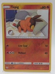 Tepig 31/236 Common Cosmic Eclipse Reverse Holo