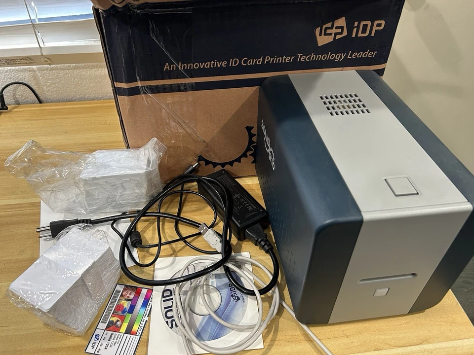SOLID-210 S Single Sided Card Printer / No Encoding / USB, IDP-653724 - Image 2 of 4