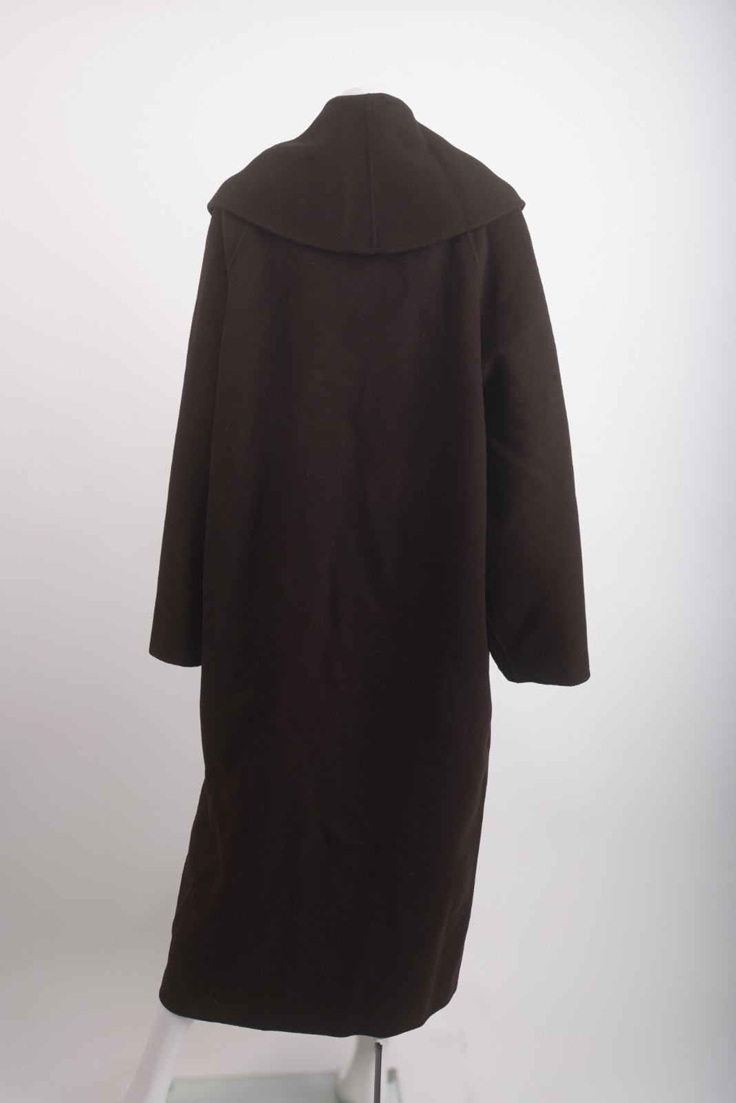 Massimo Dutti Limited Edition Womans Long Wool Coat Size M Brown 6468/555 NWT image 5
