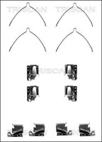 Triscan ZubehöRsatz, Scheibenbremsbelag 8105 131619 FüR Toyota