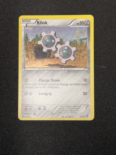 Klink 10/12 McDonald's 2011 Promo Holo English Pokemon TCG Card