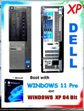 Boot with Windows 11 or XP 64 option✔️3TB SSD✔️Optiplex DT✔️i5 16GB✔️NvidiaGT730