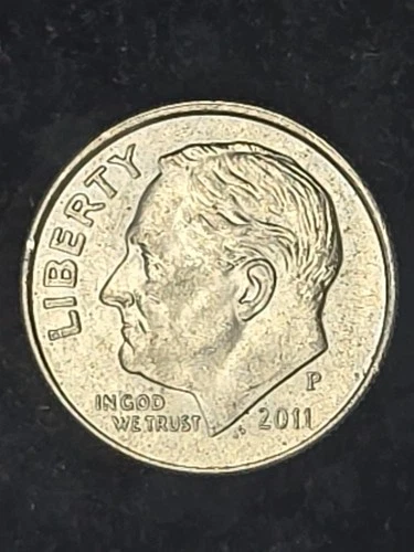 2011 P Roosevelt Dime Circulated