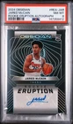2024-25 Panini Obsidian Rookie Eruption Autographs #REA-JAR Jared Mccain PSA 8
