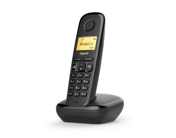 Gigaset Nero Telefono Fisso Wireless A270 (S30852-H2812-D201), Telefono, - Immagine 2