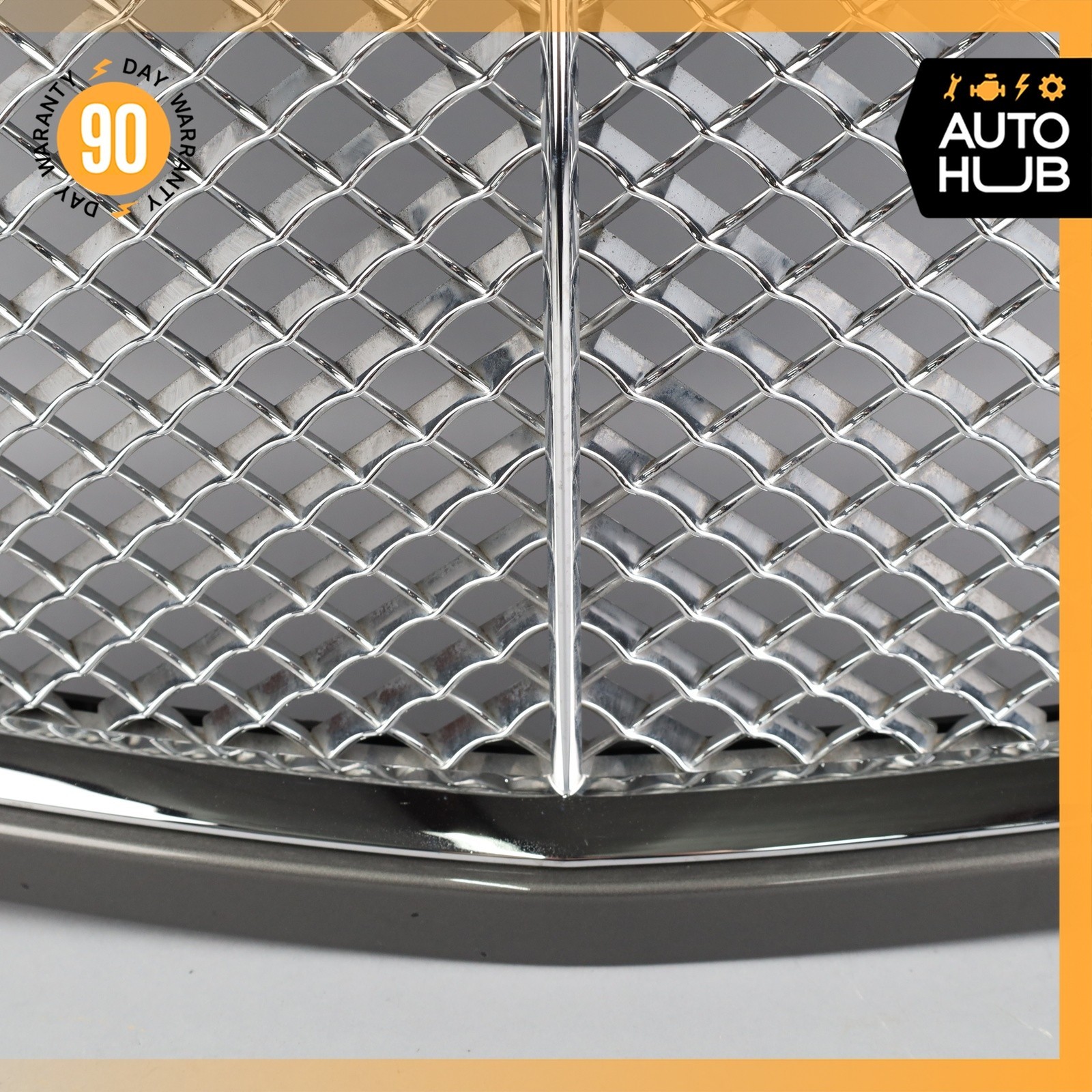 Bentley Continental GTC GT Hood Radiator Grille Grill w/ Brackets Gray OEM 43k