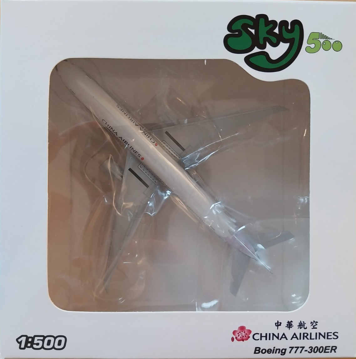 Sky500 1:500 China Airlines Boeing 777-300ER B-18007 0838CA