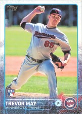 2015 Topps #55 Trevor May RC