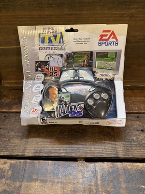 EA Sports Plug & Play TV Games Madden NFL 95 NHL 95 New Sealed Jakks