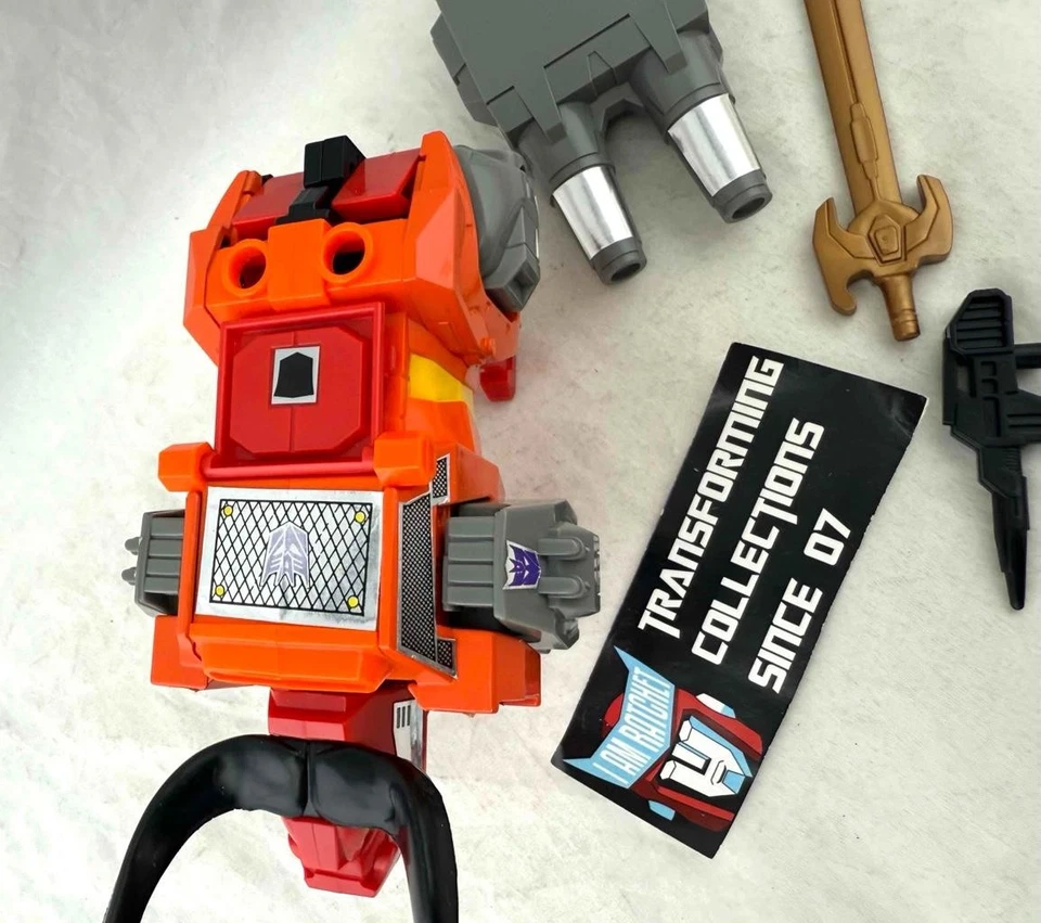 Transformers Original G1 1986 Predacon Tantrum Metal Complete for Predaking - Image 2 of 3