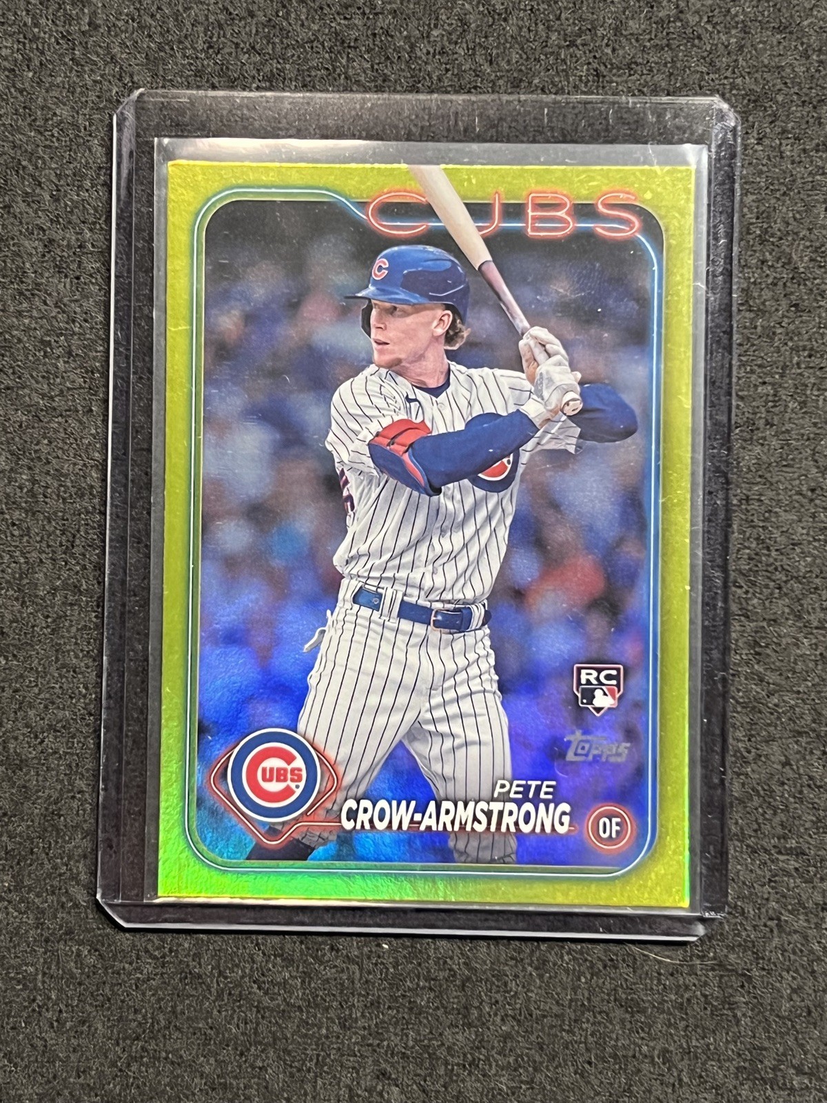 2024 Topps Series 2 Pete Crow-Armstrong #407 Gold Foil (RC) CUBS