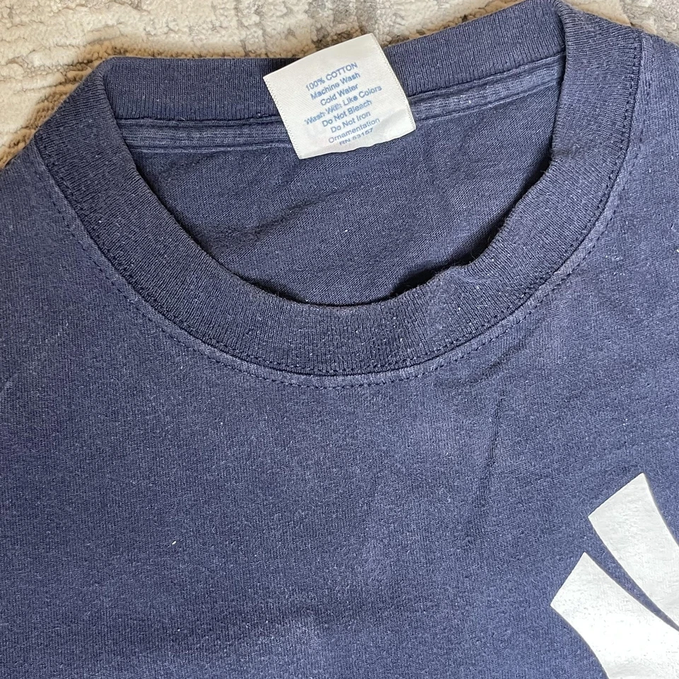 复古 Y2K 纽约洋基队衬衫男式 (S) 海军美国职棒大联盟棒球 Robinson Cano 22 — 第 4/4 张图片