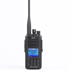 TYT MD-UV390 Dual Band VHF UHF DMR Radio W/GPS Waterproof Dustproof IP67 Walkie