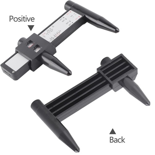Car Wheel Rim Bolt Pattern Sliding Measuring Gauge Tool PCD Ruler 4 5 6 ...