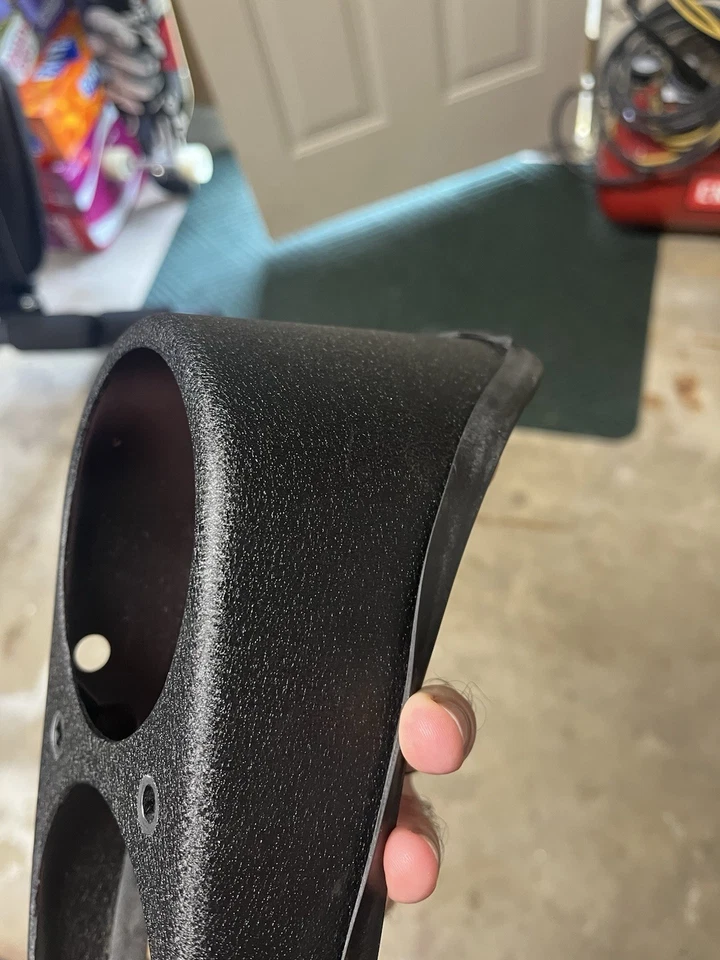 harley dyna Lowrider dash Instrument Tach housing superglide oem fxd Fxdl 95-03 - Image 3 of 4