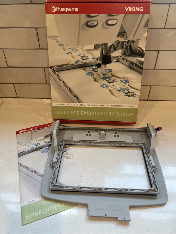 Husqvarna Viking Endless Embroidery Hoop Designer Series 920 051-096 170 X 100mm - Image 3 of 4