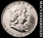 1949 Silver Franklin Half Dollar - FBL - Choice Gem Brilliant Unc+++  #J9990