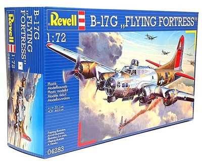 Revell 1/72 Scale Unbuilt Kit 04283 - B-17G Flying Fortress Aircraft