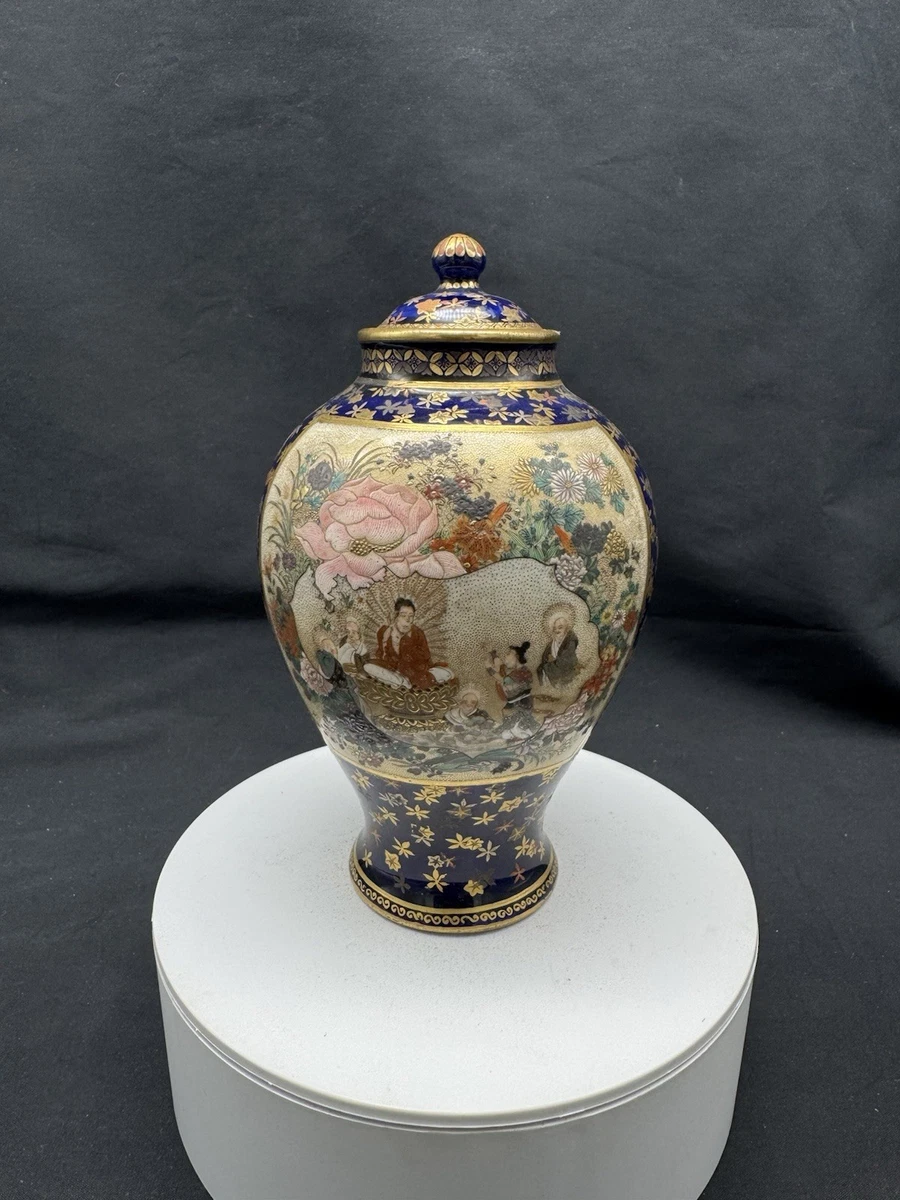 萨摩锦光山在日本古董花瓶| eBay