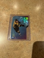 2025-26 UD Hockey Flair David Pastrnak Flash + Flair # Flash-3 Acetate Die-cut