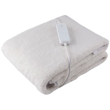 EMBERsoft Deluxe Sherpa Electric Massage Table Warmer Pad/Bed Under Blanket