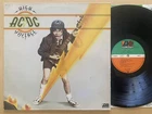 AC/DC HIGH VOLTAGE 1976 GERMANY 1ST VINYL PRESS HARD ROCK HEAVY METAL VG+/VG