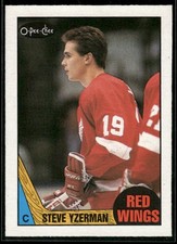 1987-88 O-Pee-Chee Steve Yzerman #56 NM-MT