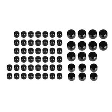 Engine Bolt Caps Cover Black For Harley Street Road Electra Glide FLHTCU FLTR US