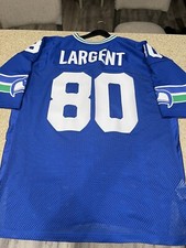 NFL Steve Largent 1985 Seattle Seahawks Jersey Mitchell & Ness Size 60