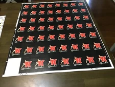 K Cigarettes Uncut Sheet of Playing Cards by USPC in Cincinnati,Ohio