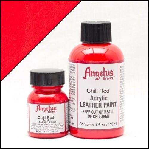 Angelus Acrylic Leather Paint for Sneakers Shoes Bags Trainers Boots 1oz/4oz UK - Picture 14 of 76