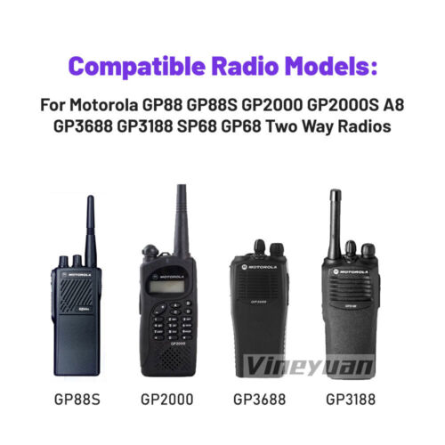 10 pièces micro haut-parleur PMMN4013A pour radios Motorola A8 CP200 CP200XLS PR400 GP3688 - Photo 4/12