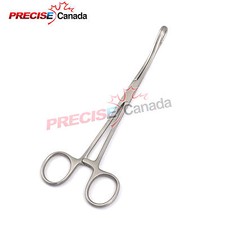 Body Piercing Forceps Kit Hemostat Sponge Clamp 7.5" Curved New