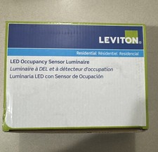 Leviton 9864 LED Ceiling Occupancy Motion Vacancy Sensor Lampholder 8.7w - White