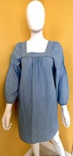 J. Crew Blue Chambray Dress, XS
