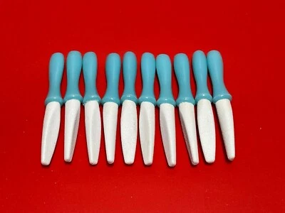 TRIM Contour Toe File. Smoothes Rough Skin and Calluses 10PCS