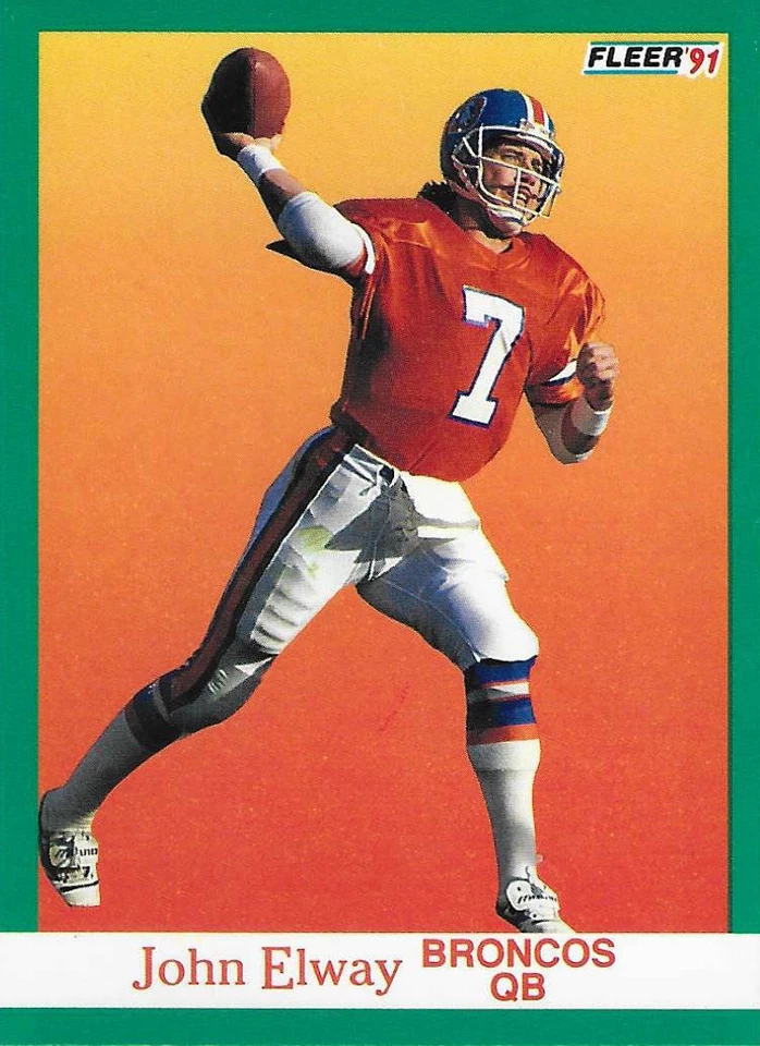 1991 Fleer Football (#1-226) - Complete Your Set - All cards $1.20 - Image 3 of 4