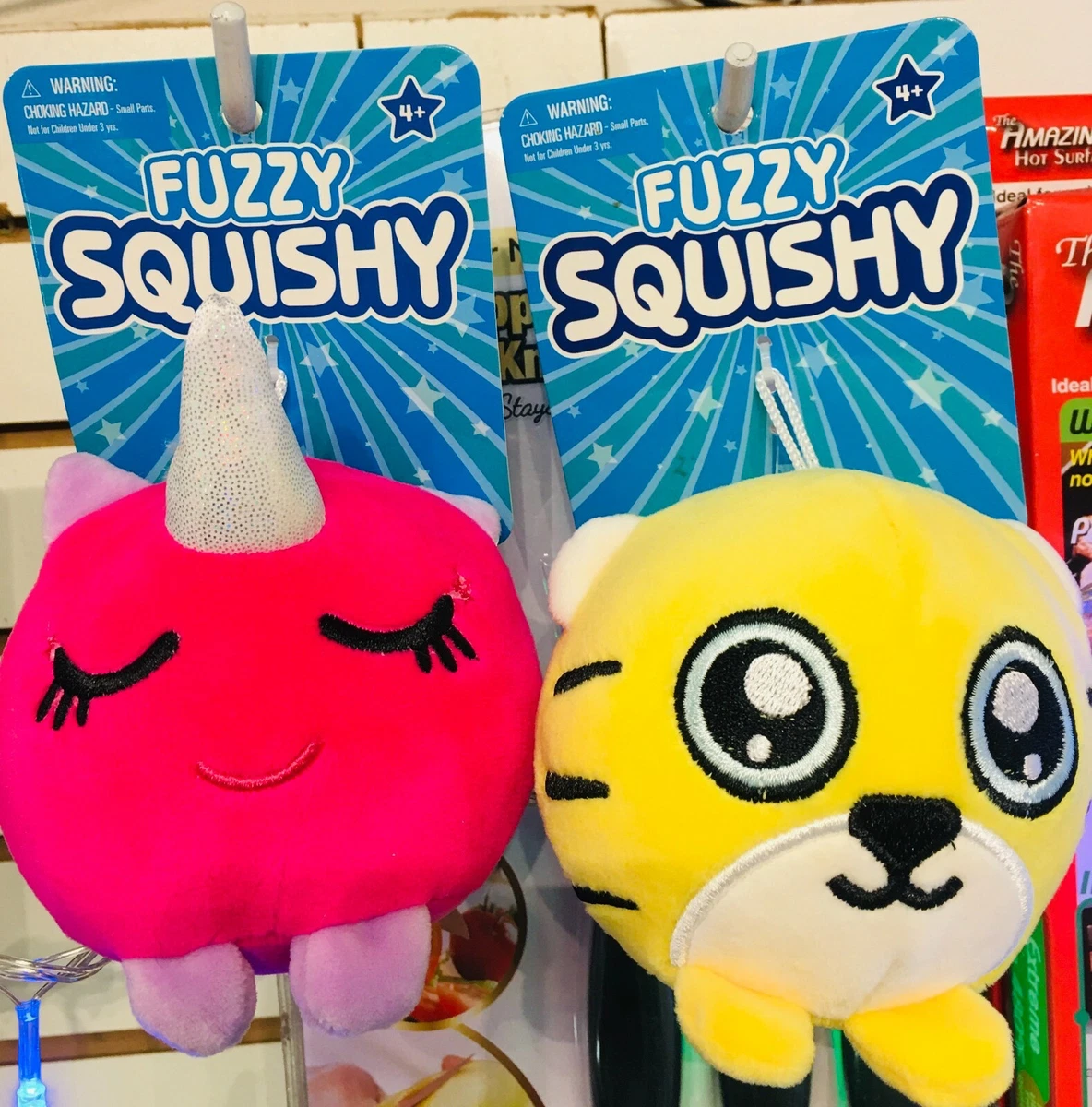 Fuzzy hotsell squishy toy