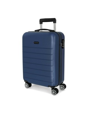 TROLLEY VALIGIA ROLL ROAD 39X55X20CM BLU MARINO BAGAGLIO A MANO 4R SUPER  OFFERTA | eBay