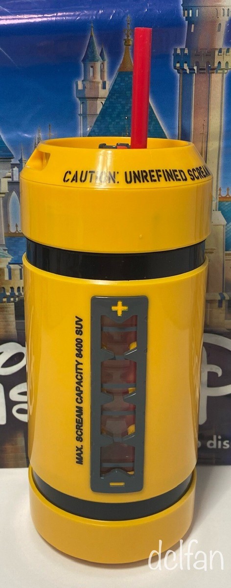 Disney Parks Pixar Monster's Inc. Scream Canister Water Bottle Tumbler Cup  NEW | eBay
