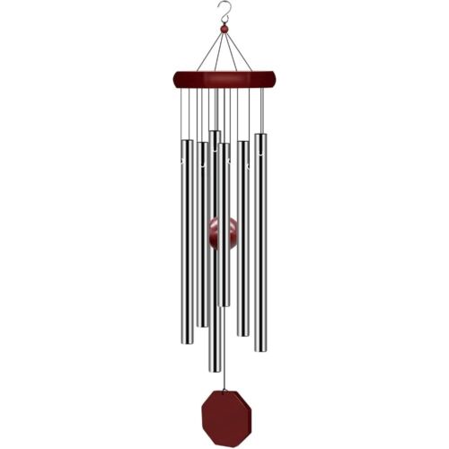Memorial Wind Chime,Outdoor Large Deep Tone,Personalized Wind Chime with 6 Tubes