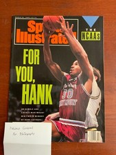 Sports Illustrated Magazine March 26, 1990 For You, Hank Bo Kimble Loyola NCAAs