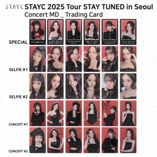 StayC 2025 Tour STAY TUNED In Seoul Official MD Trading Photo Card KPOP K-POP